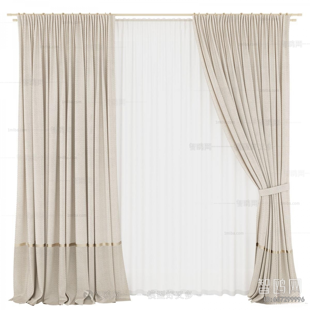Modern The Curtain