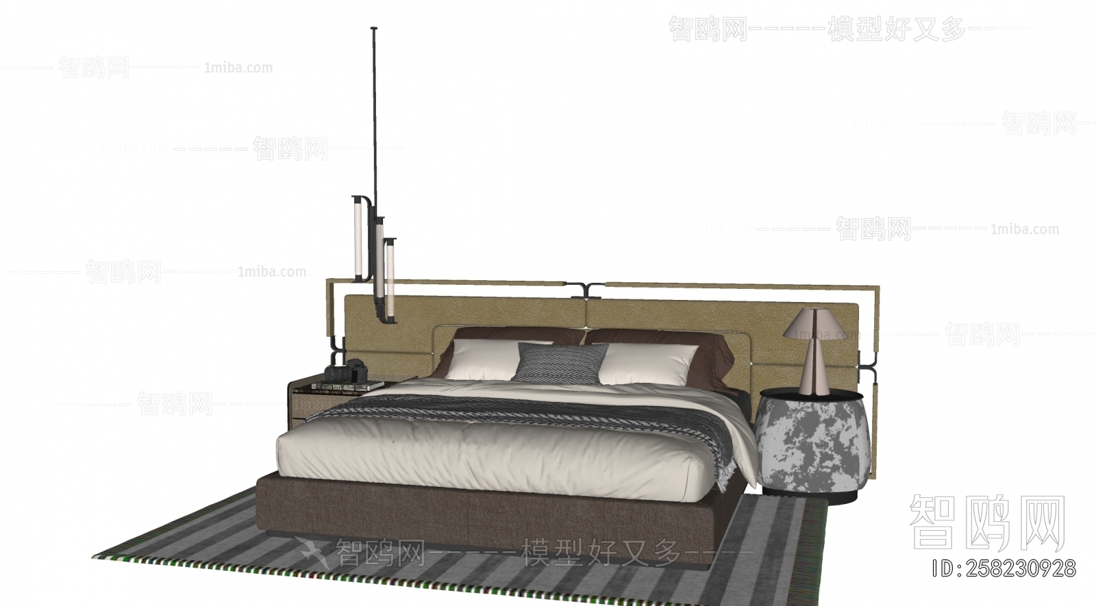 Modern Double Bed