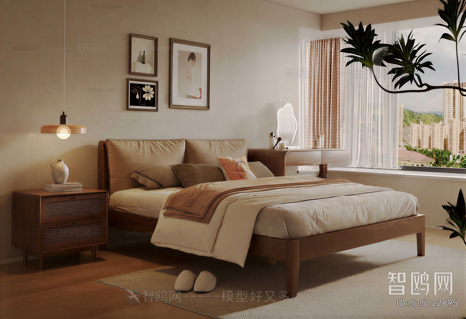 Modern Double Bed