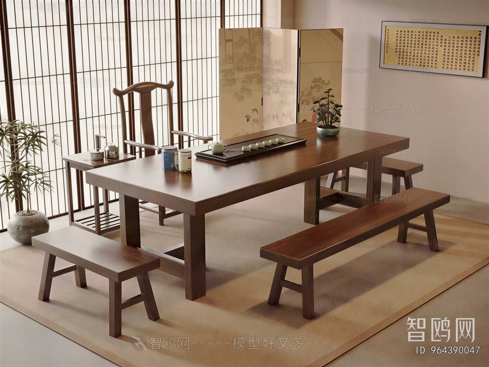 New Chinese Style Tea Tables And Chairs