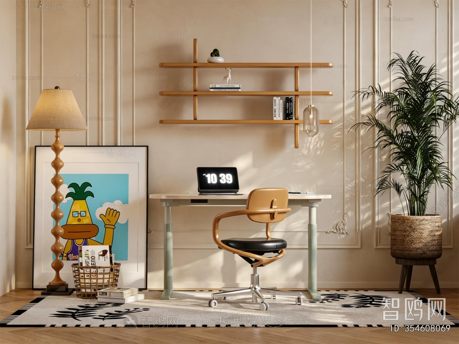 Modern Computer Desk And Chair