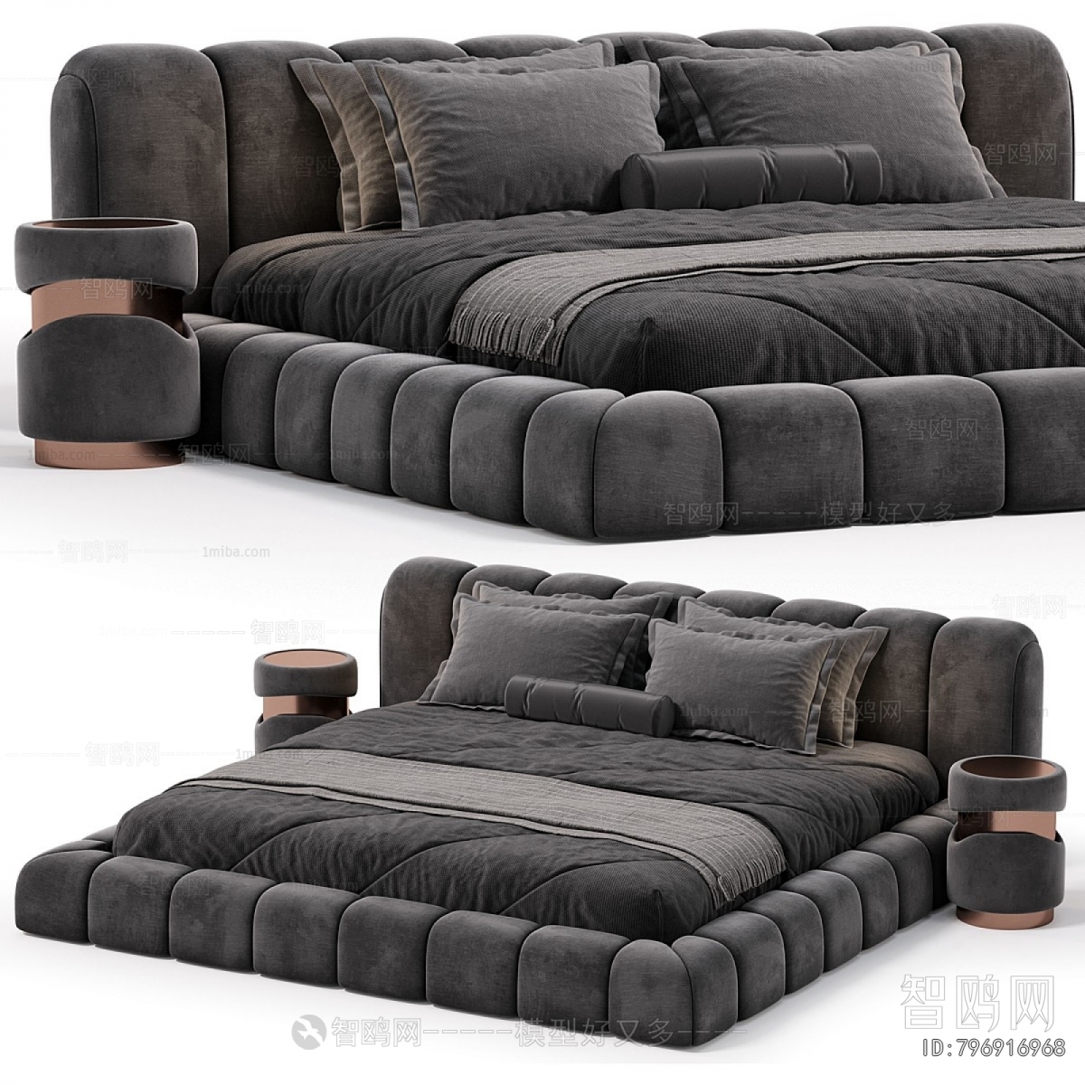 Modern Double Bed