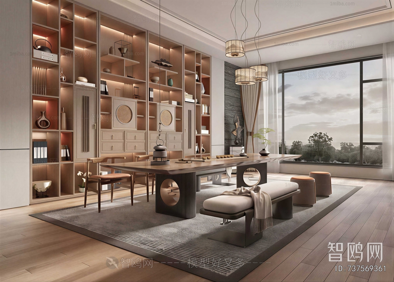 New Chinese Style Tea House