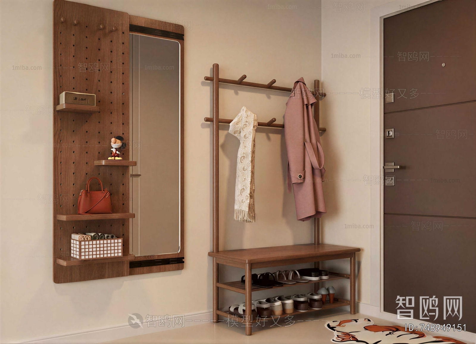 Modern Shoe Cabinet
