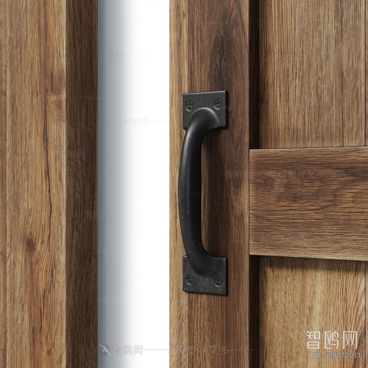 Industrial Style Sliding Door