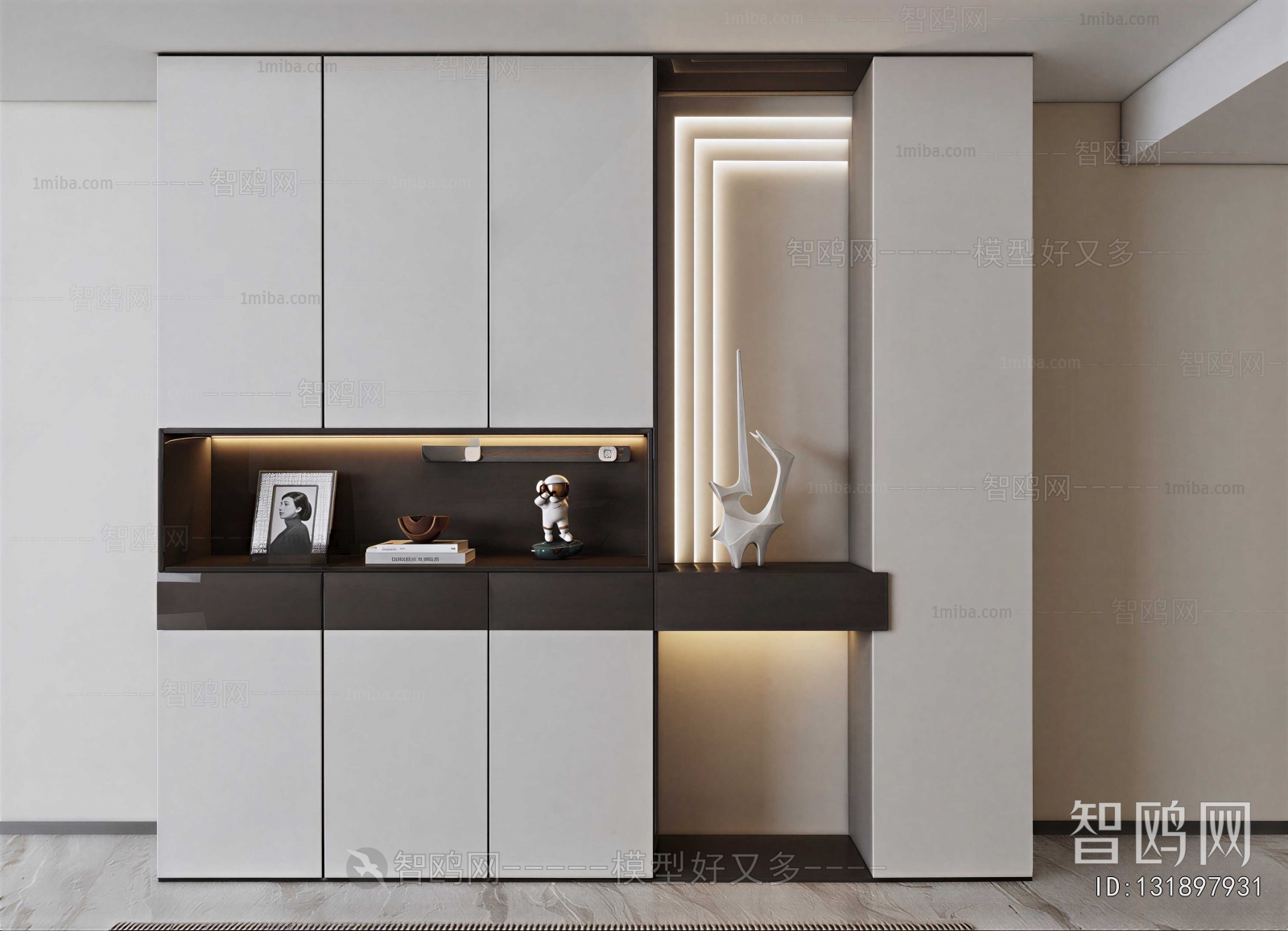 Modern Shoe Cabinet