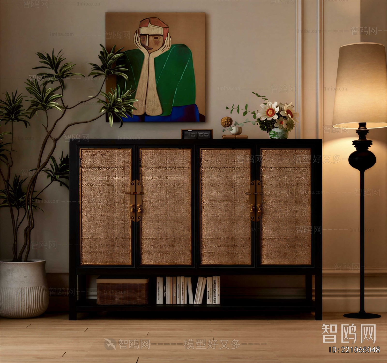 Modern Side Cabinet/Entrance Cabinet