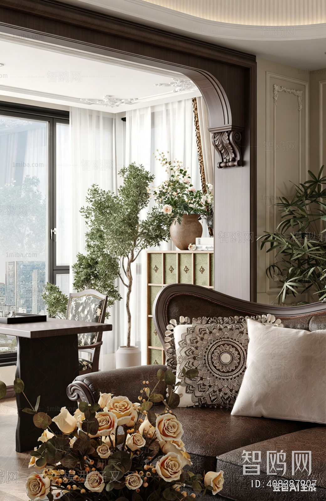American Style A Living Room