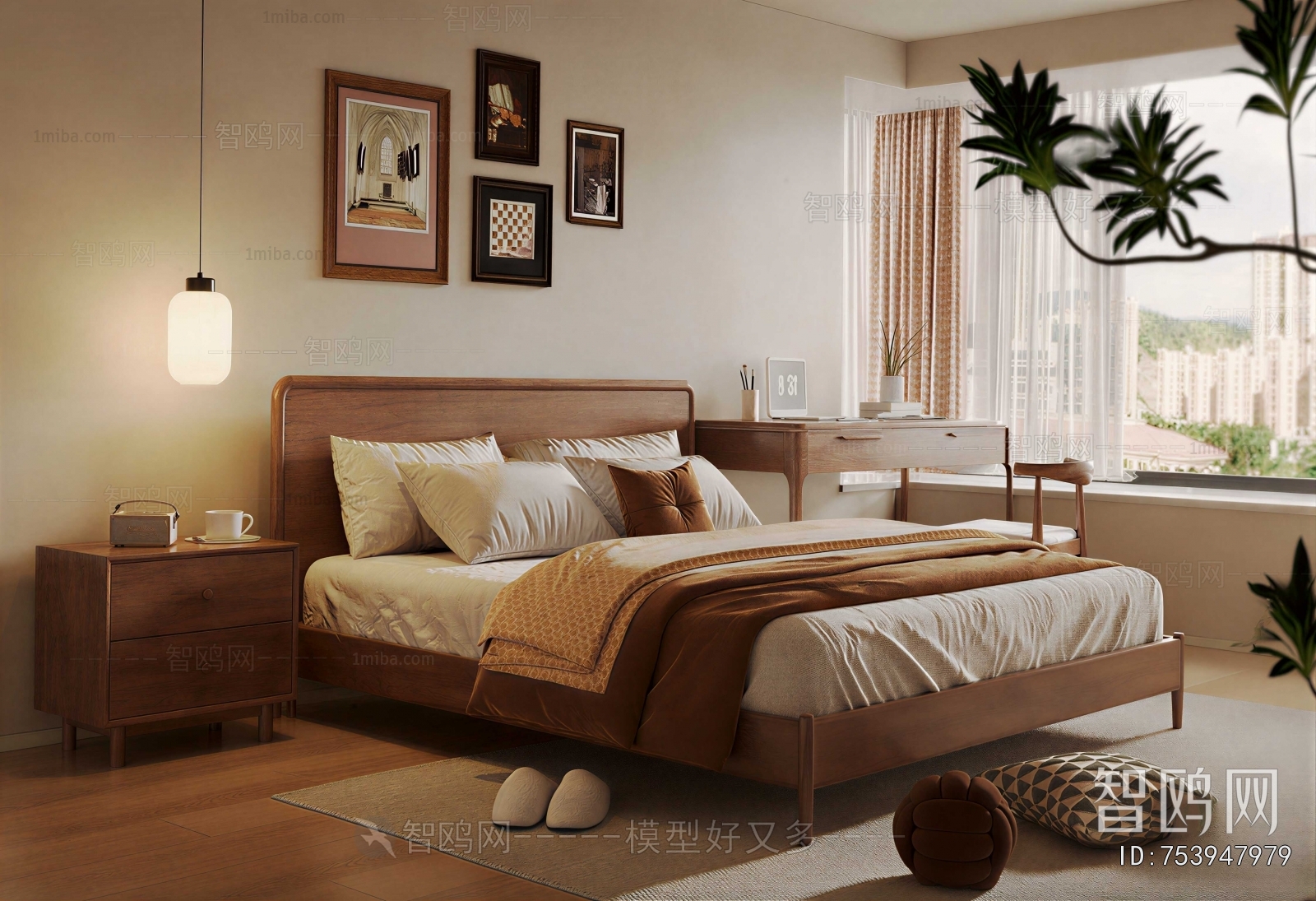 Modern Double Bed