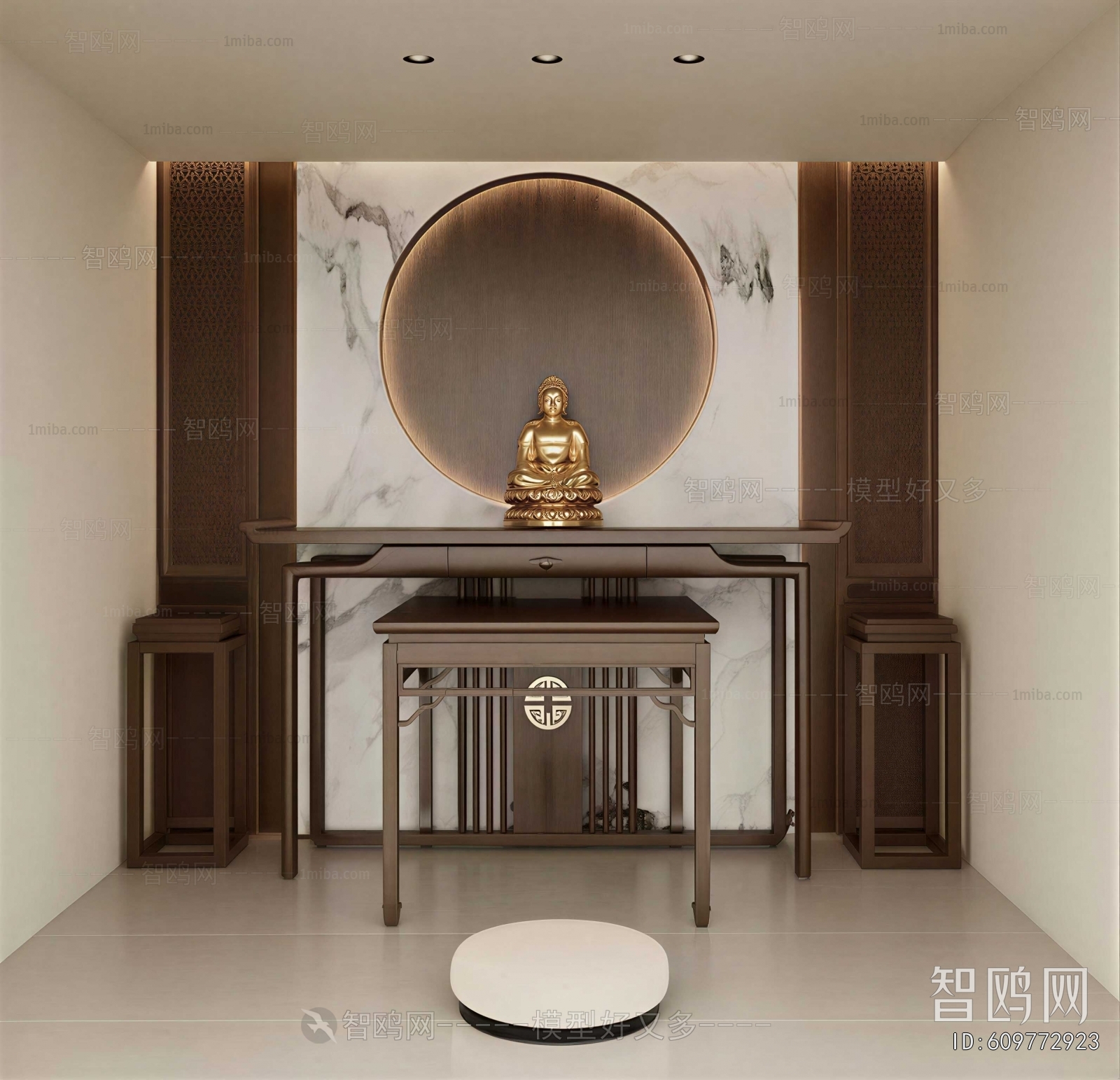 New Chinese Style Buddhist Niche