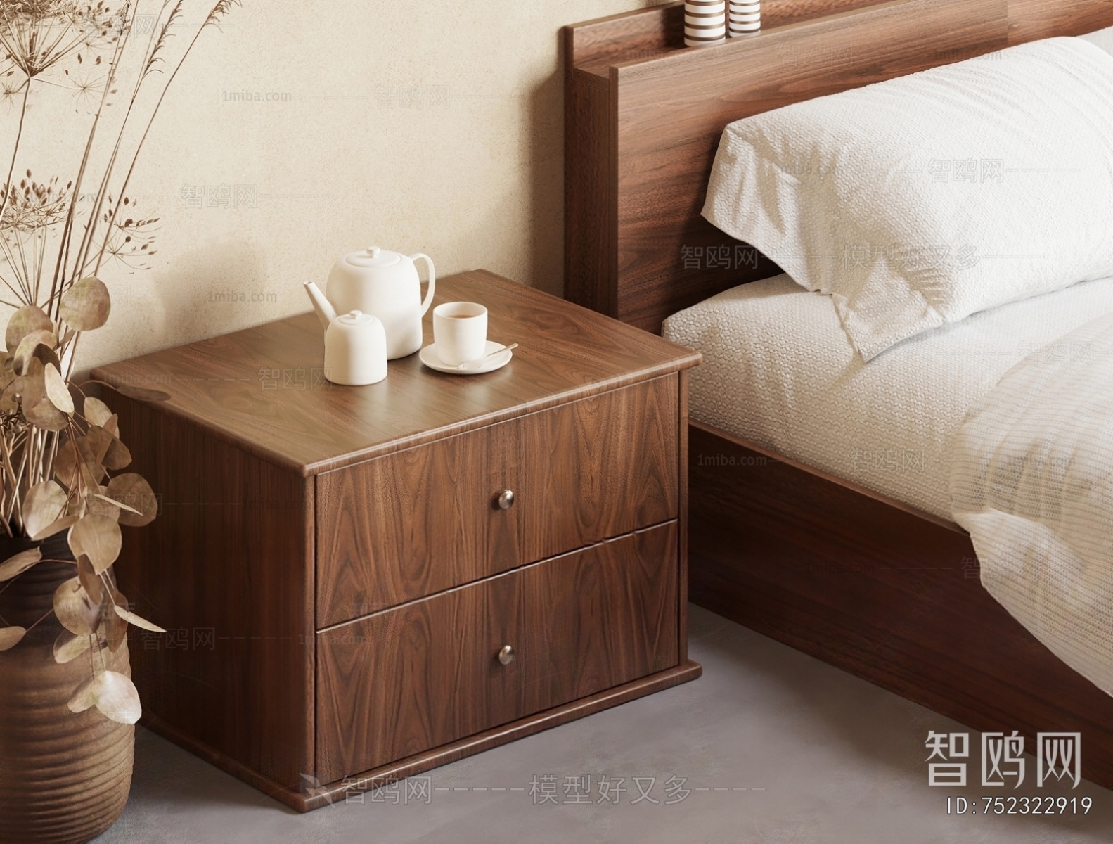 Modern Bedside Cupboard