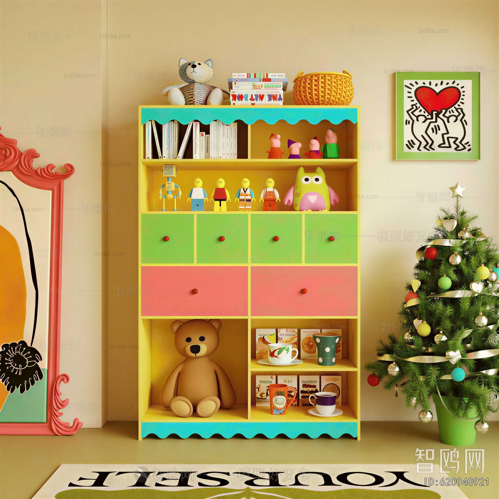 Modern Decorative Cabinet