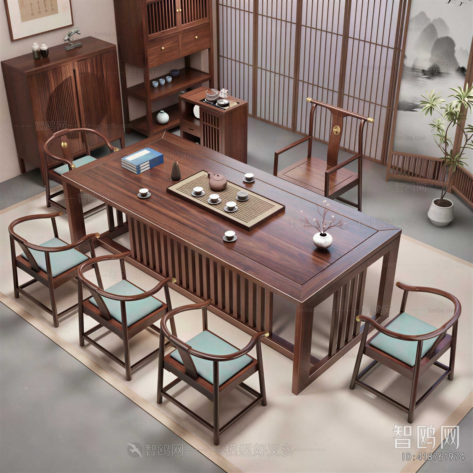 New Chinese Style Tea Tables And Chairs