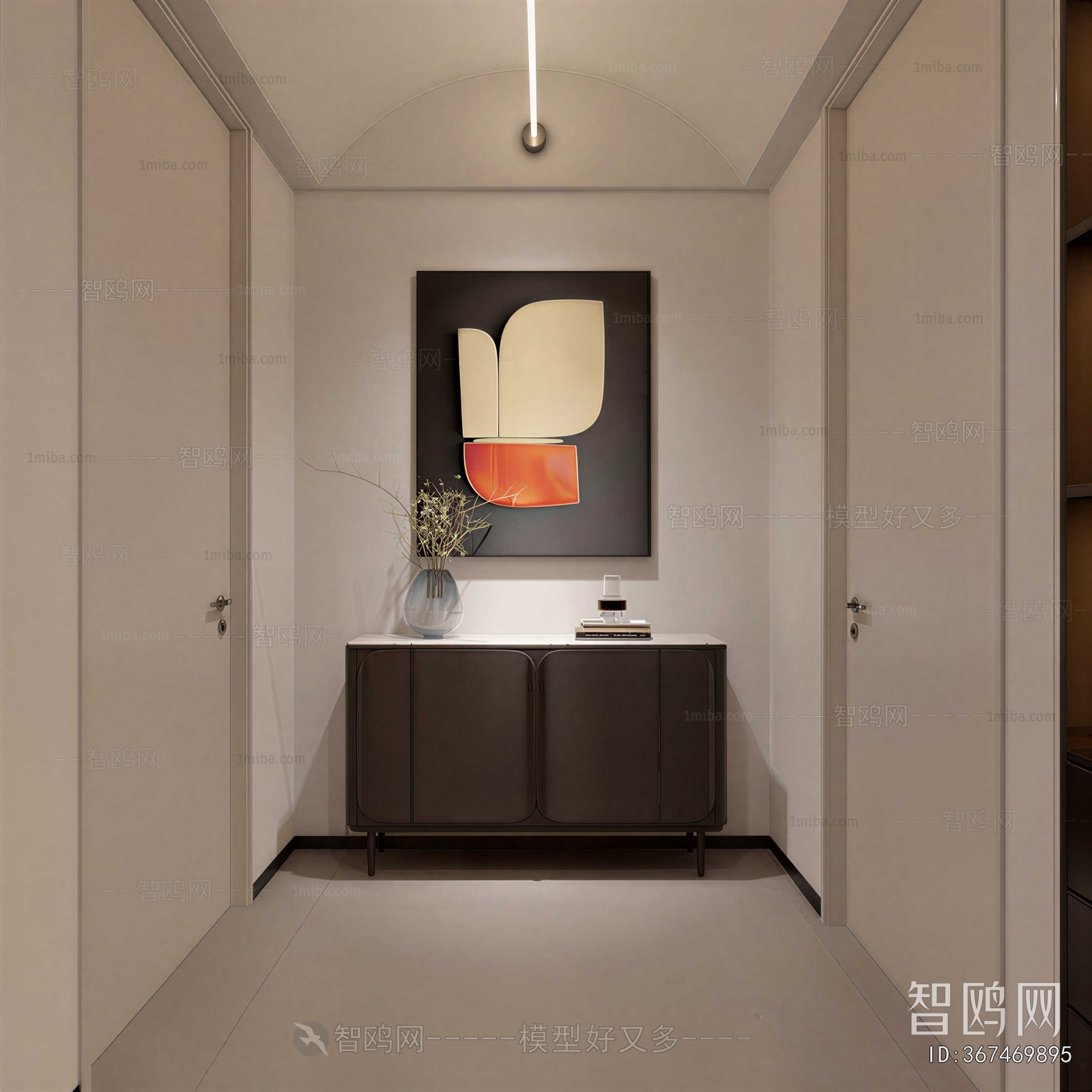 Modern Hallway