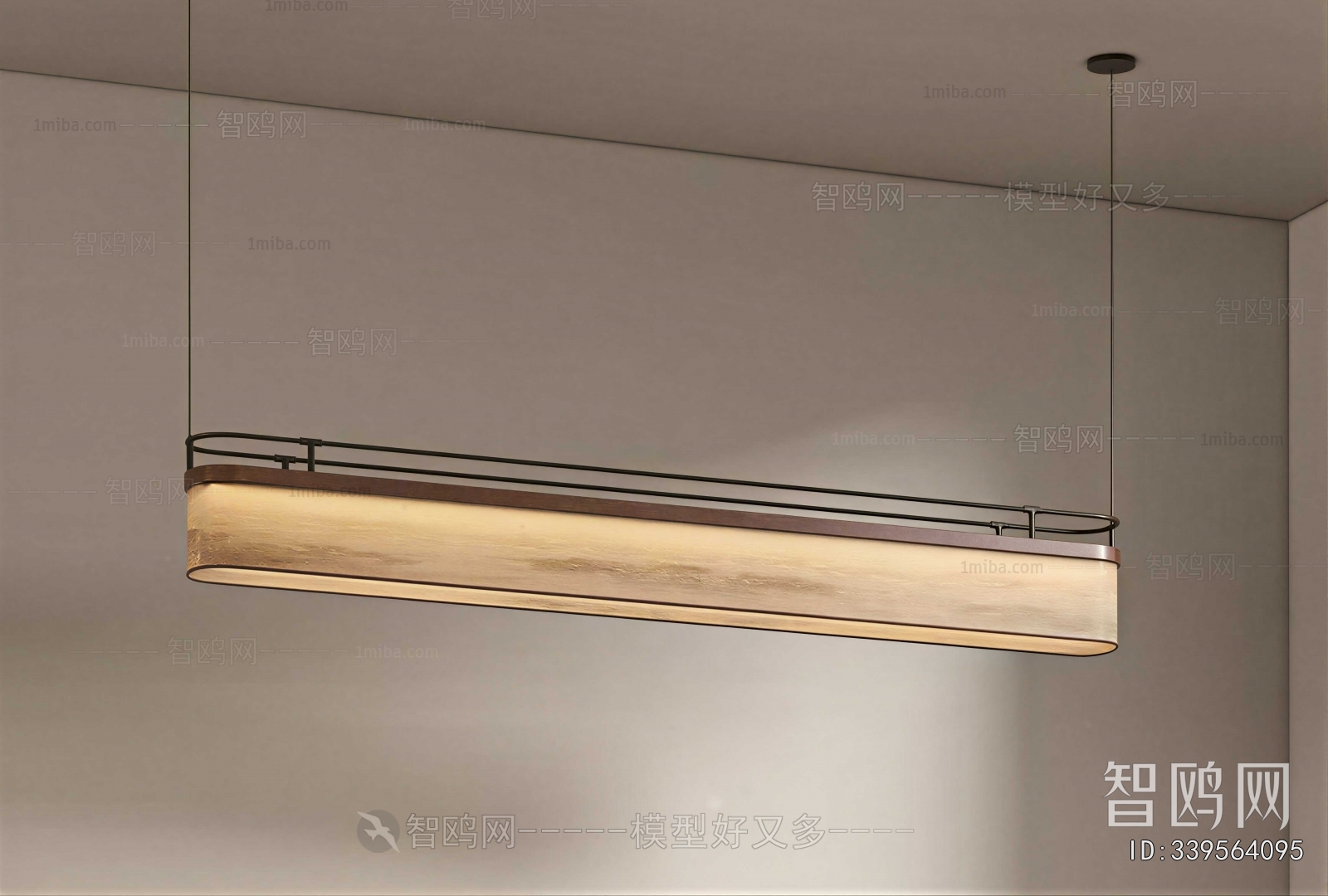 Modern Long Chandelier