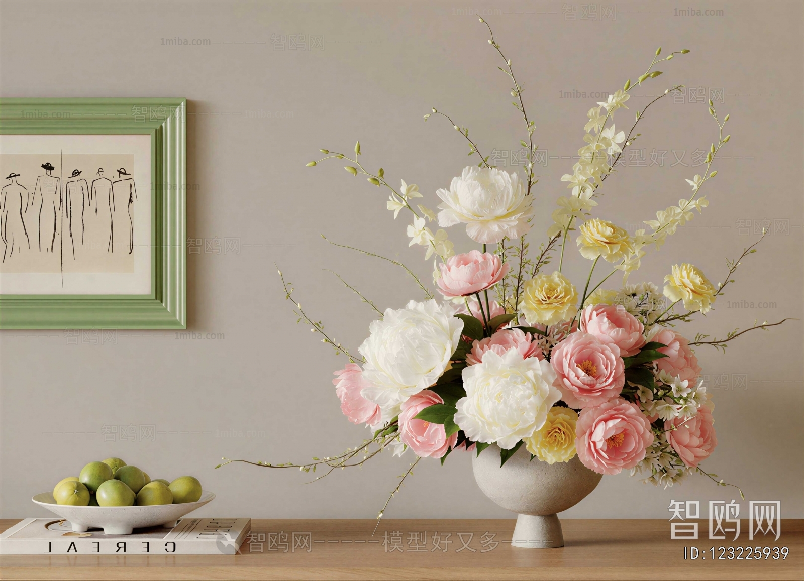 Modern Flower Arrangement