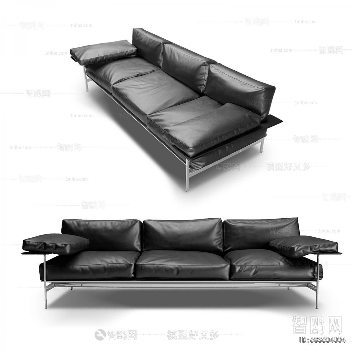 Modern Three-seat Sofa