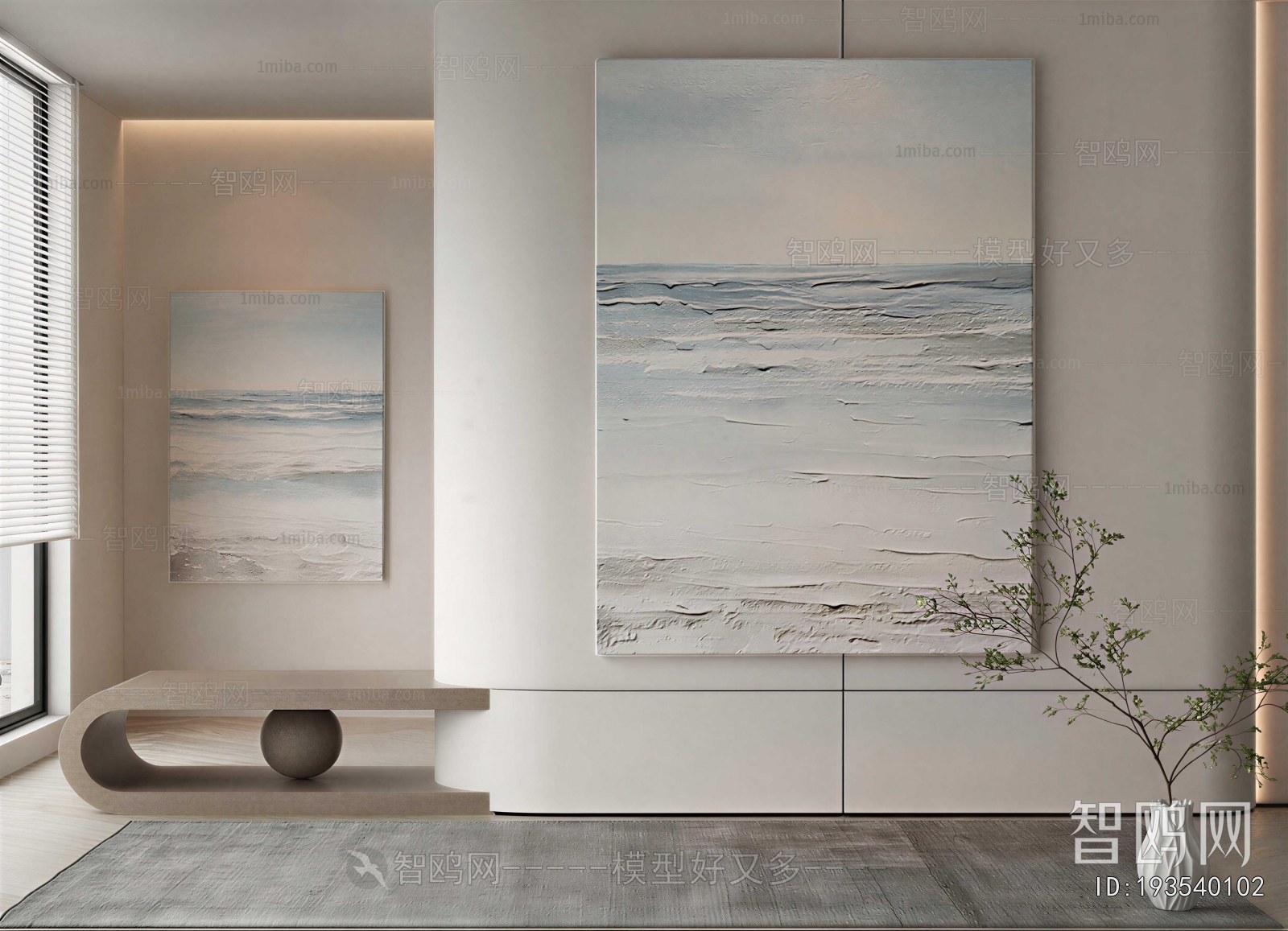 Wabi-sabi Style Painting