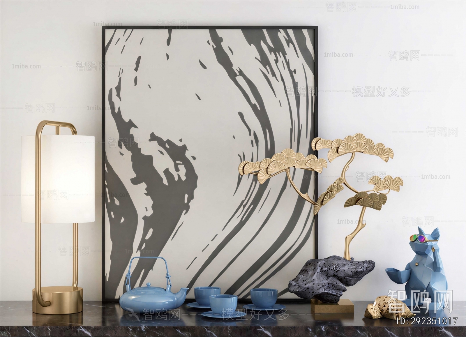 New Chinese Style Decorative Set