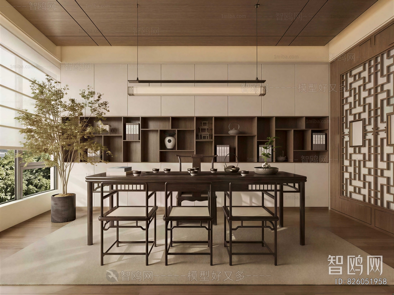 New Chinese Style Tea House
