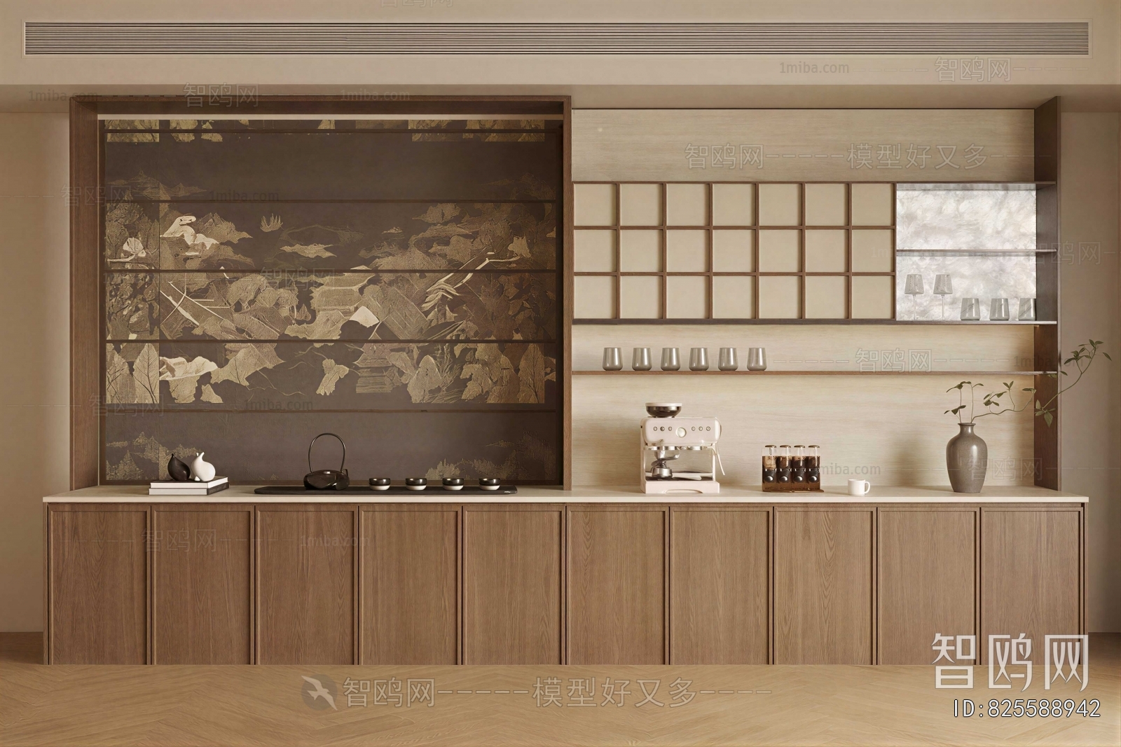 New Chinese Style Sideboard