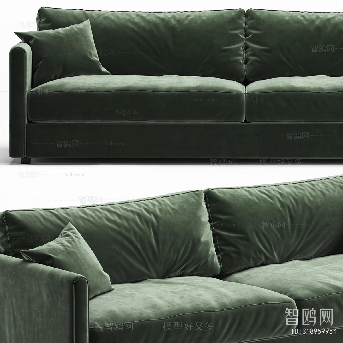 Modern Three-seat Sofa