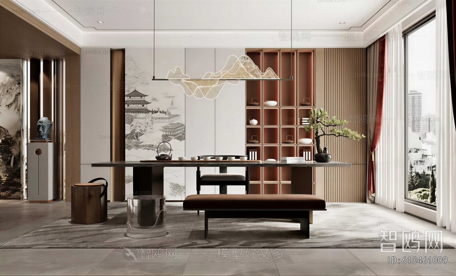 New Chinese Style Tea House
