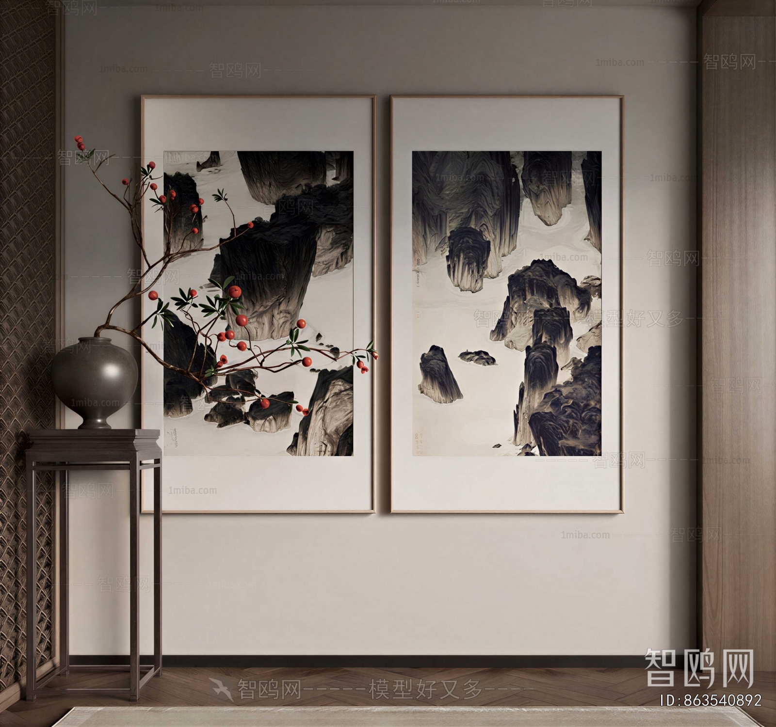 New Chinese Style Painting
