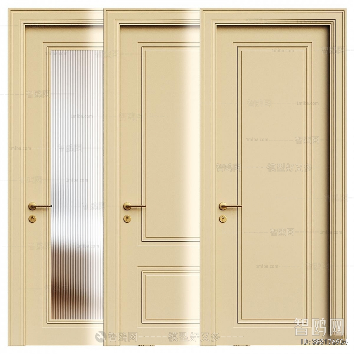 French Style Single Door