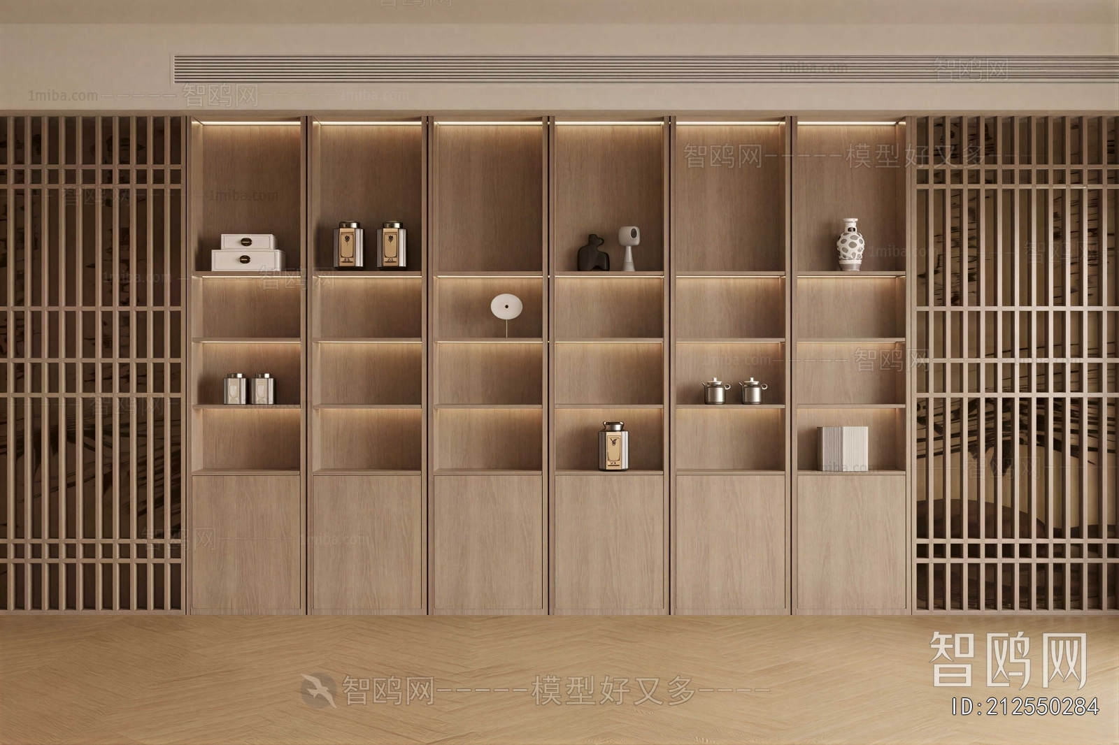 New Chinese Style Bookcase