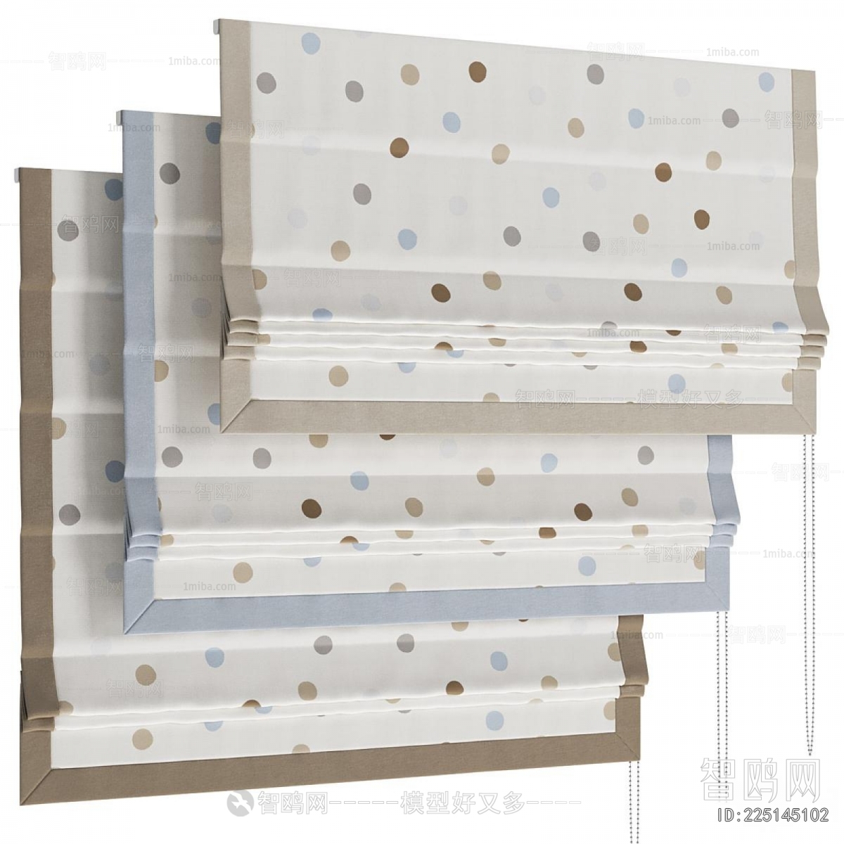 Modern Roman Curtain