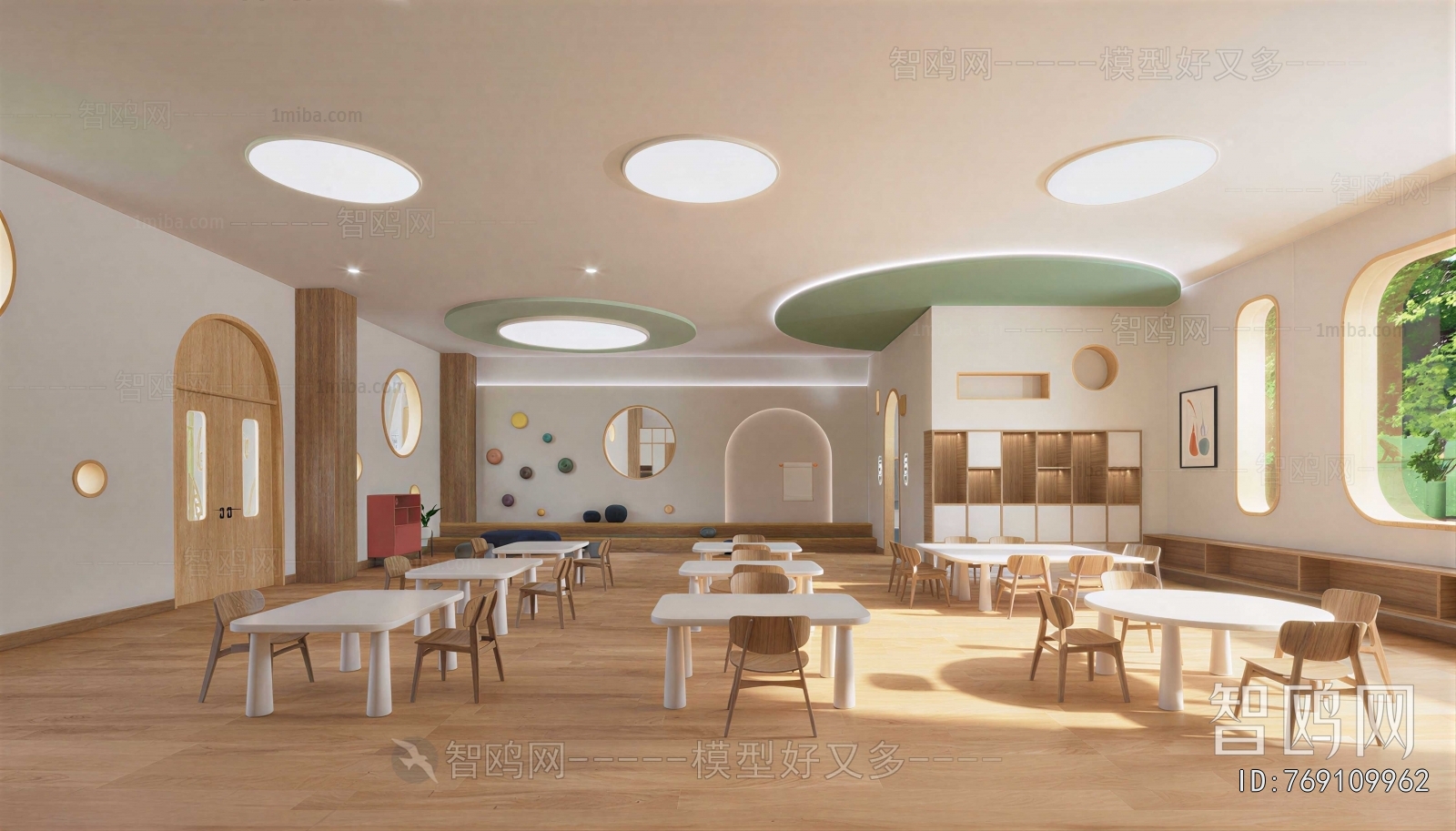 Modern Kindergarten Classrooms