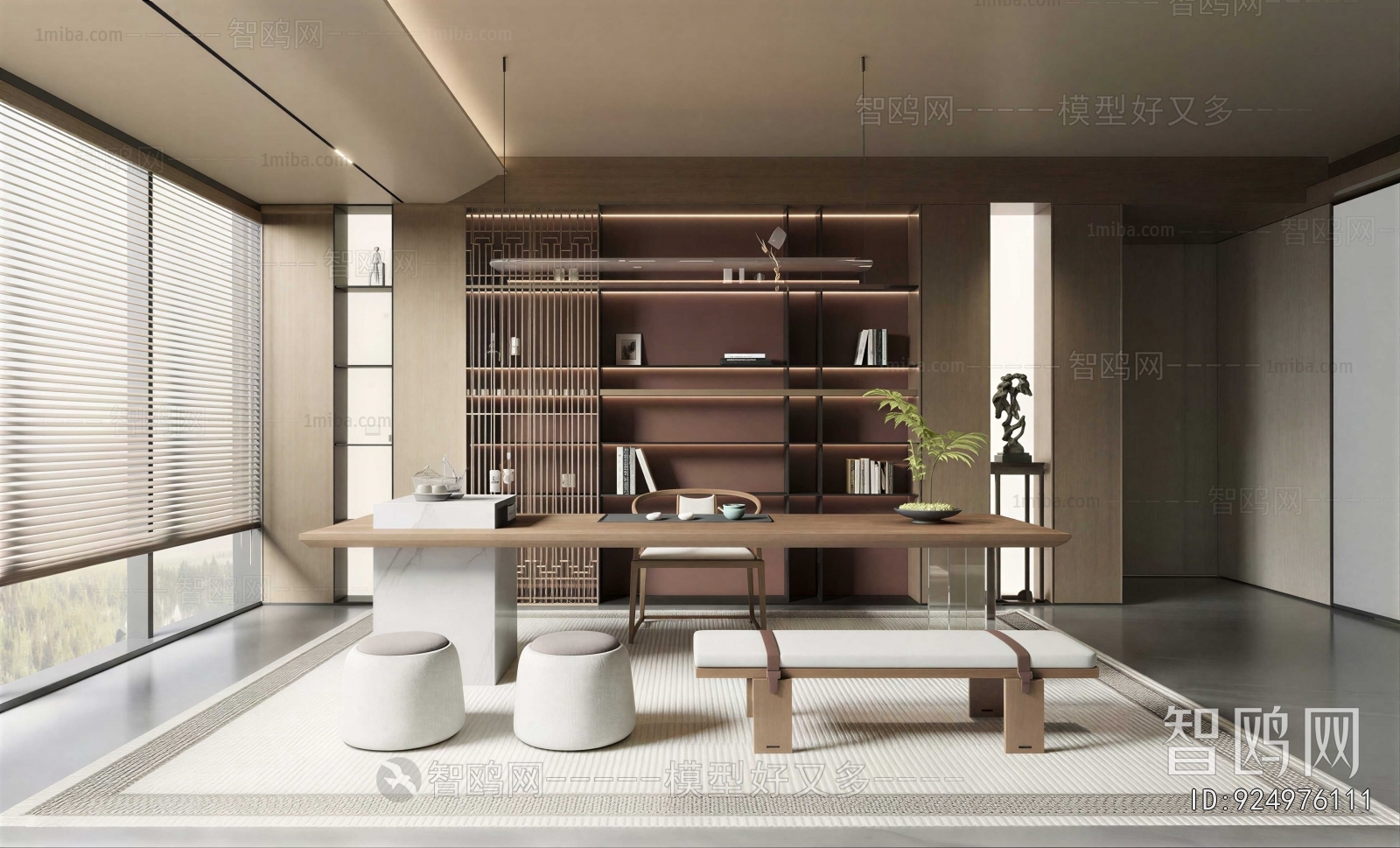 Modern New Chinese Style Tea House