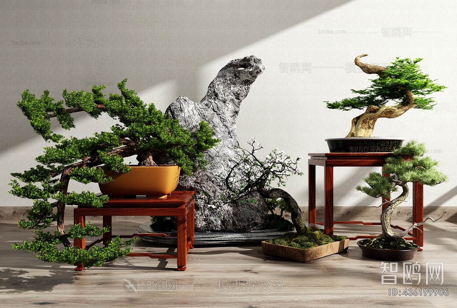 New Chinese Style Bonsai