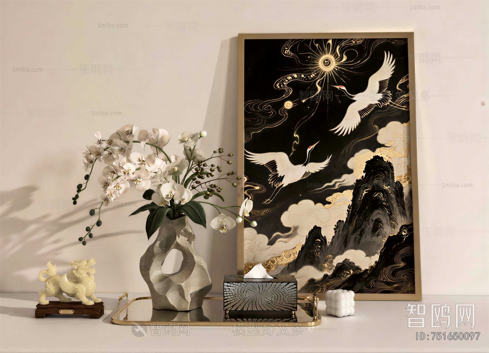 New Chinese Style Decorative Set
