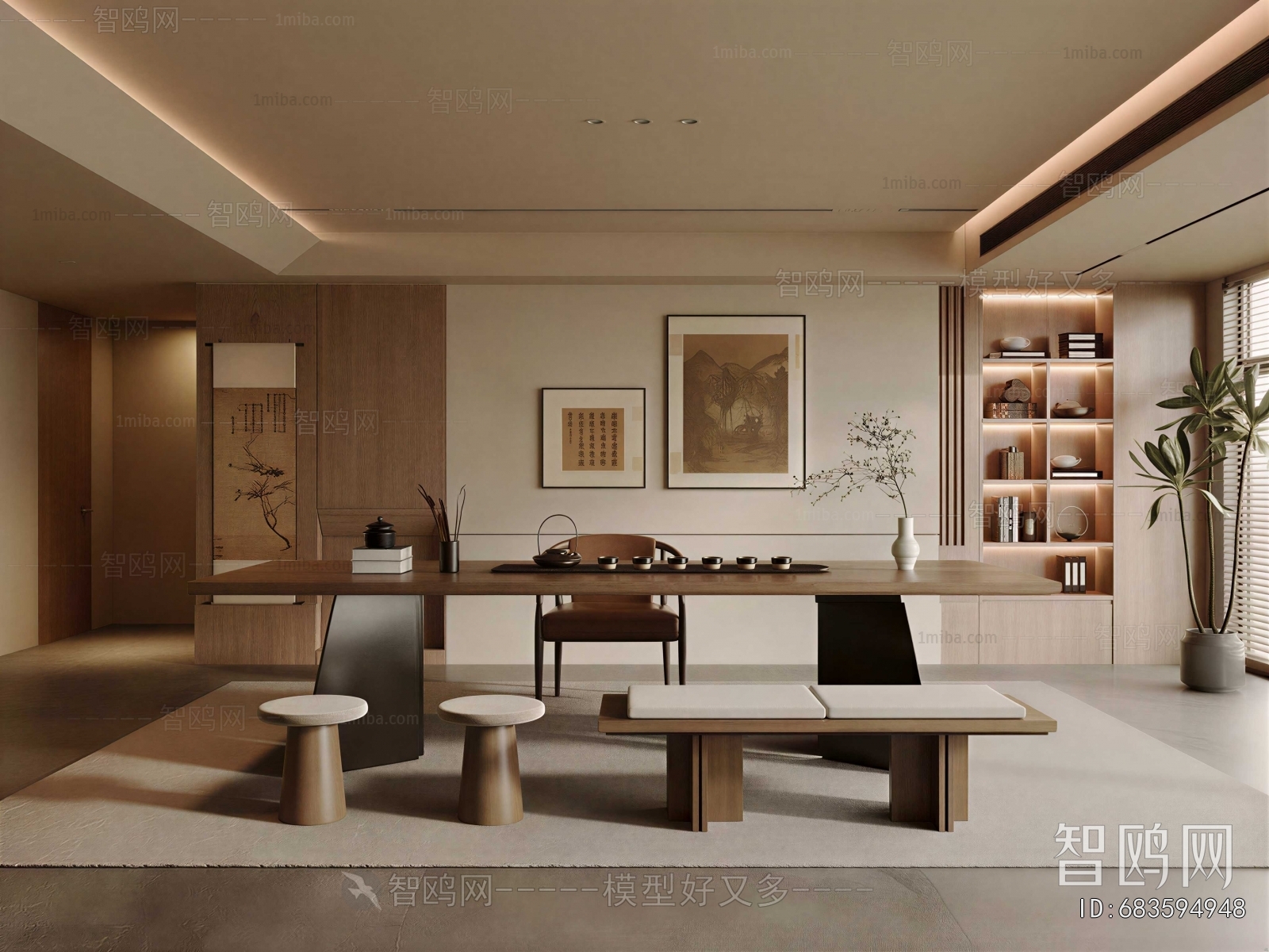 New Chinese Style Tea House