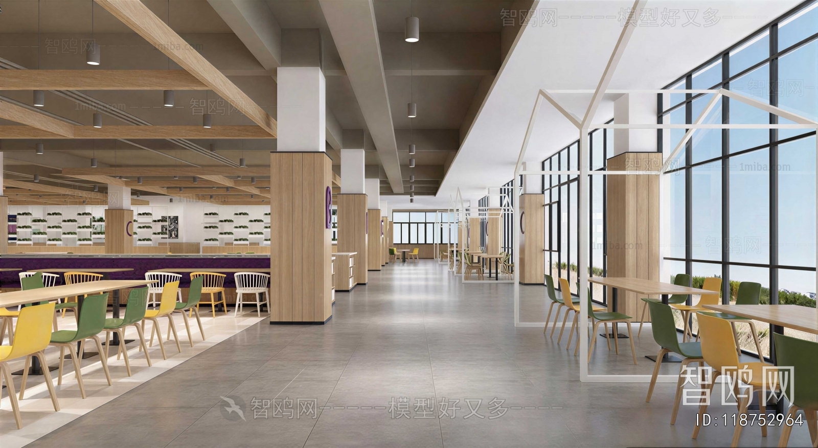 Modern Office Canteen