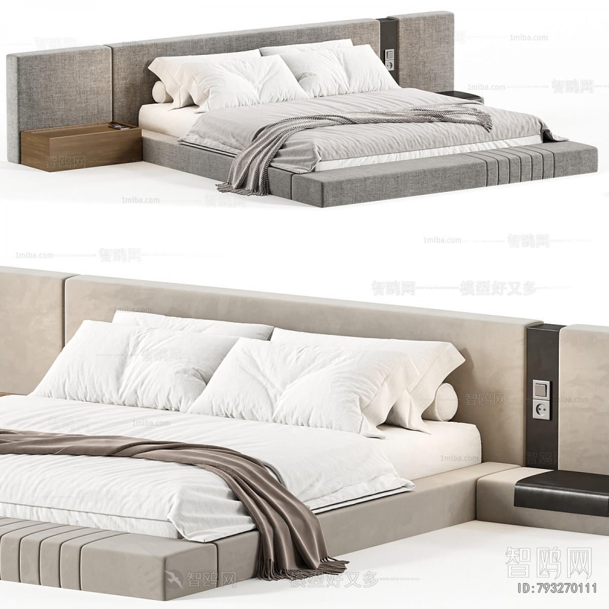 Modern Double Bed