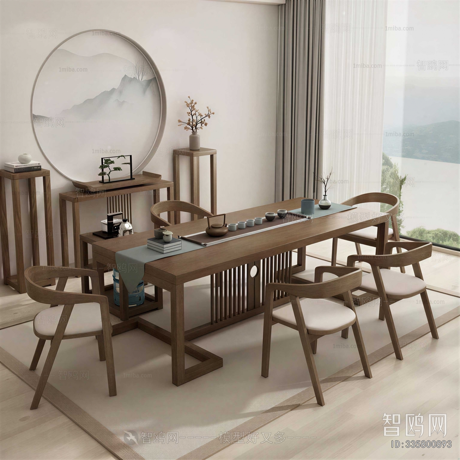New Chinese Style Tea Tables And Chairs