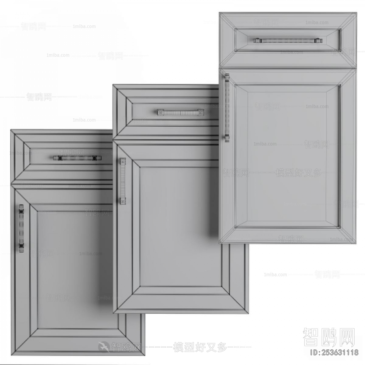 Simple European Style Door Panel