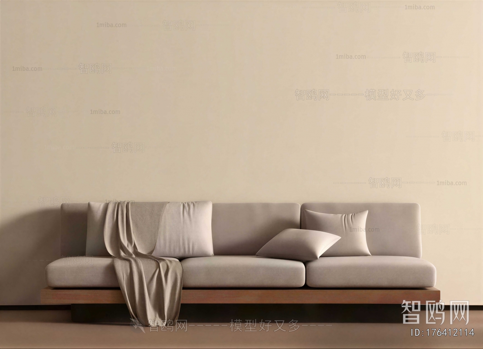 Modern Three-seat Sofa