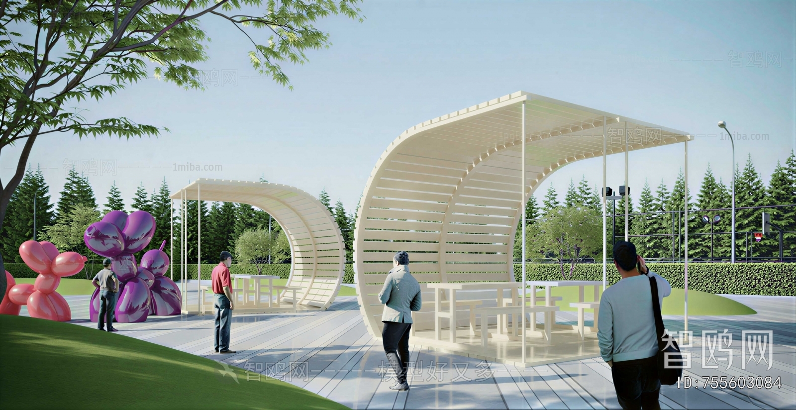 Modern Building Component