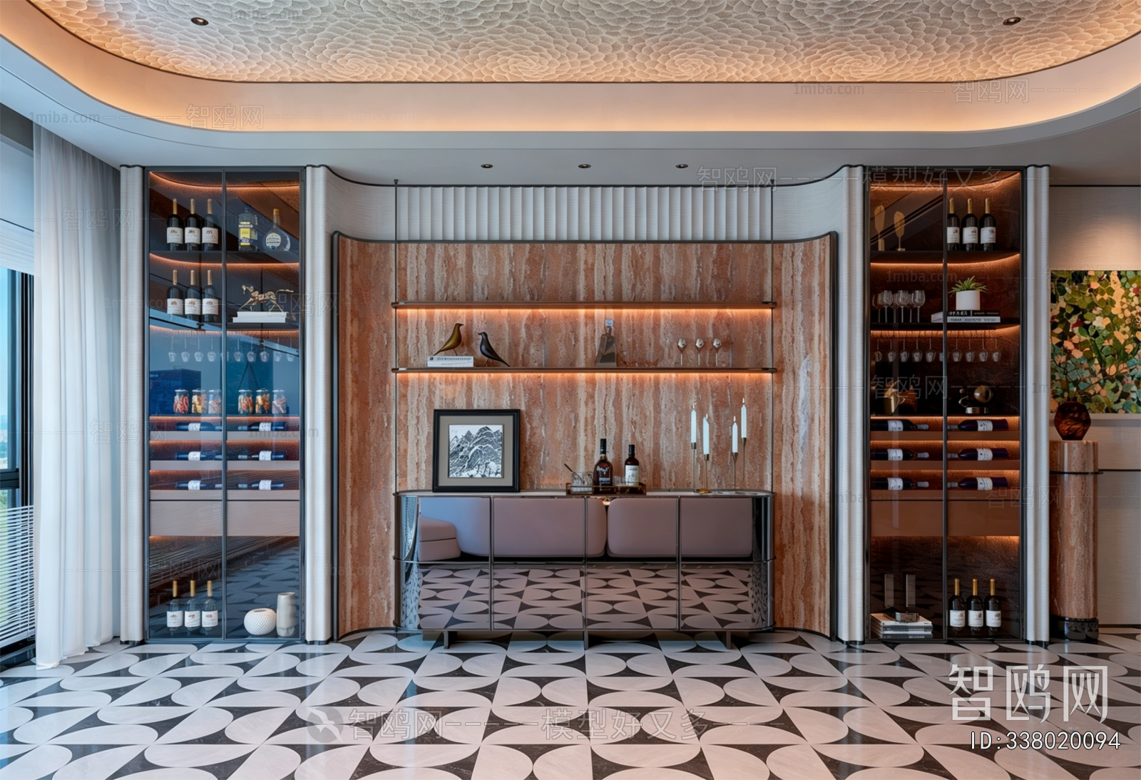 Modern Wine Cabinet