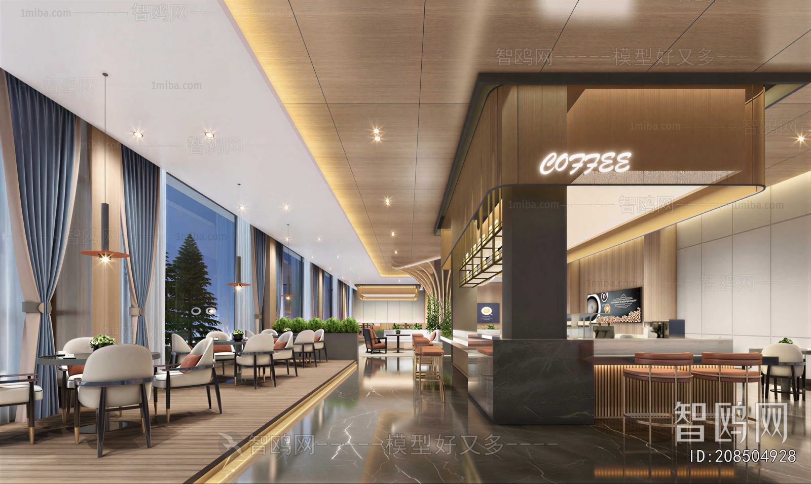 Modern Cafe