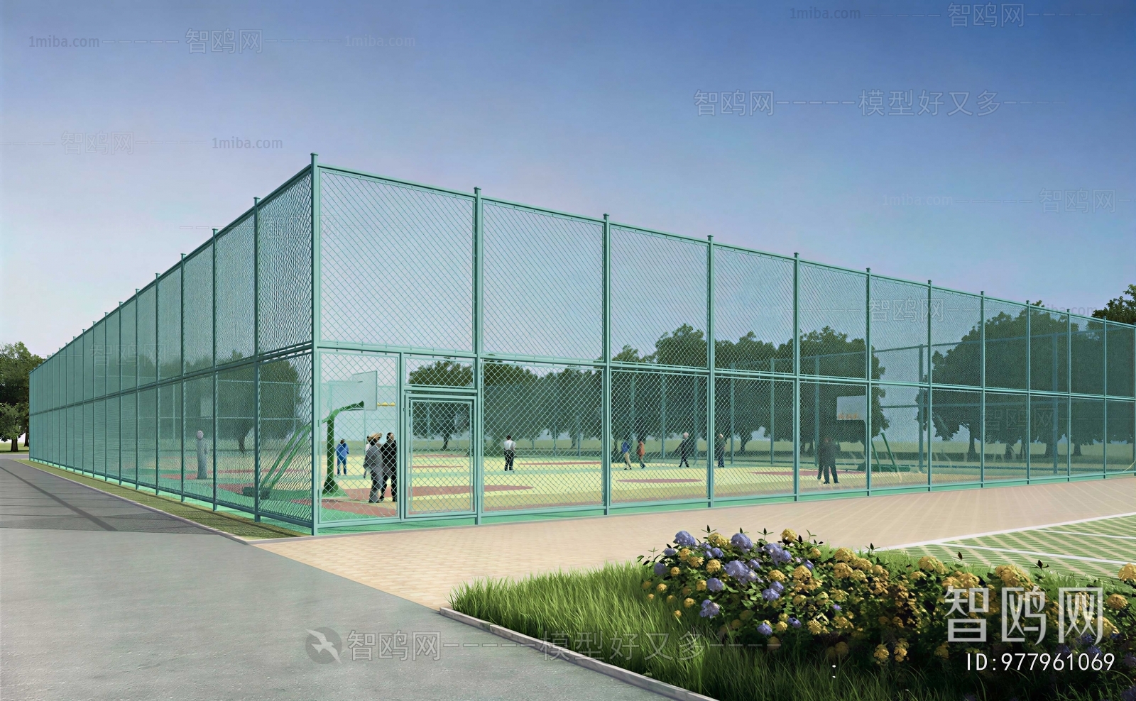 Modern Outdoor Sports Stadium