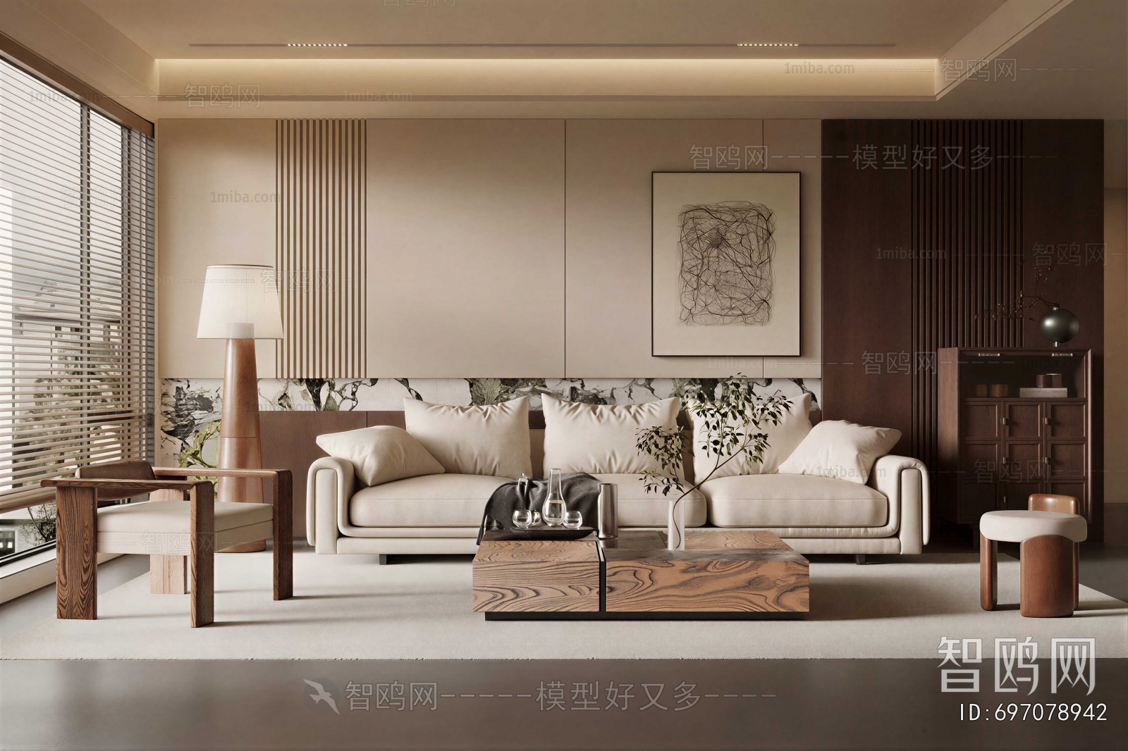 Japanese Style A Living Room