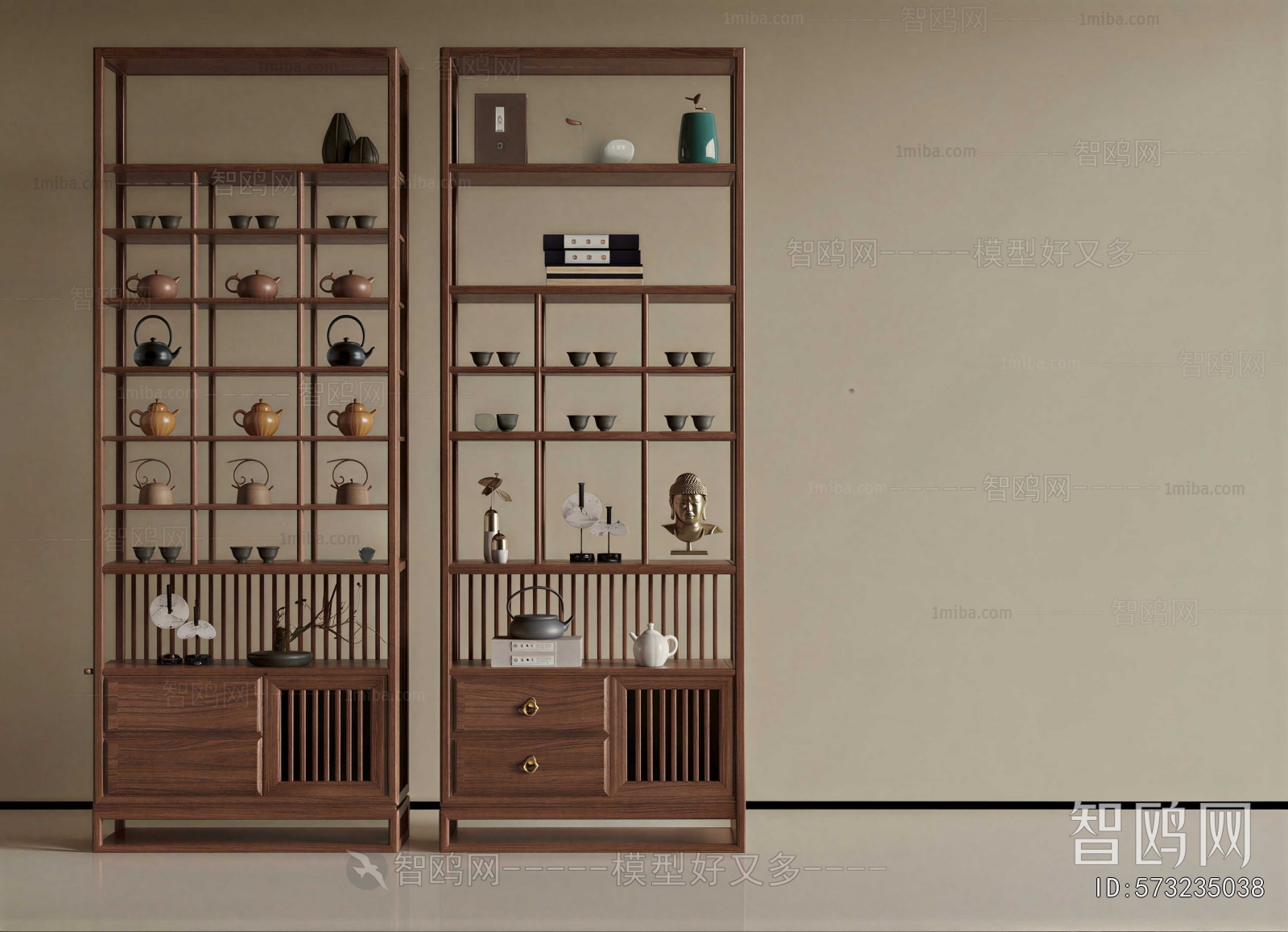 New Chinese Style Antique Rack