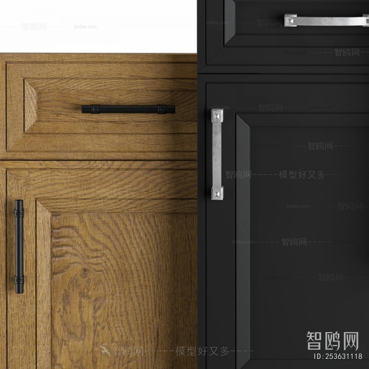 Simple European Style Door Panel