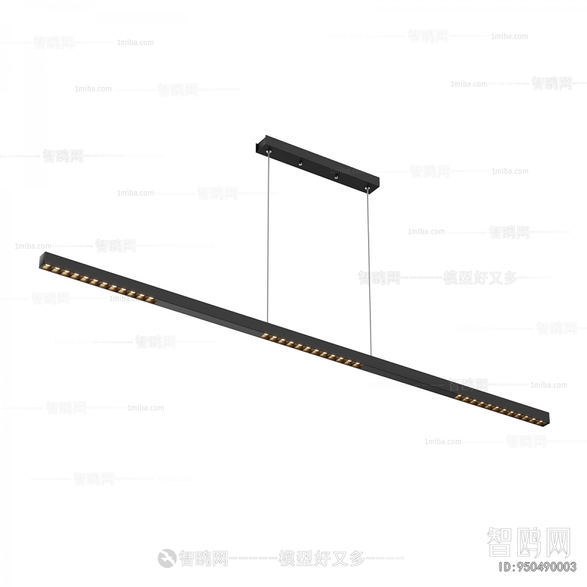 Modern Long Chandelier