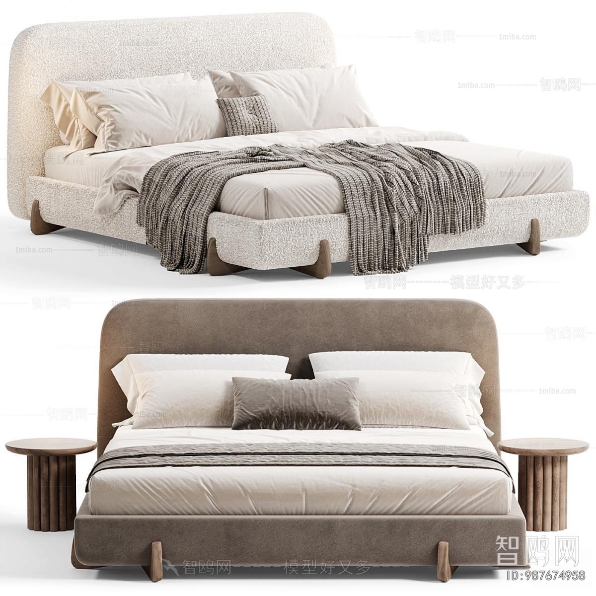Modern Double Bed